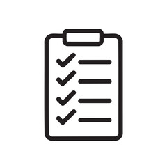 Checklist for organization and planning tasks effectively