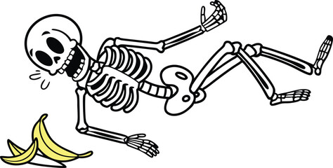 A vector cartoon illustration depicting a black and white crowd with an ant, a lion, and a skeleton design
Black and white cartoon vector illustration of a crowd with ant and lion animal designs, feat