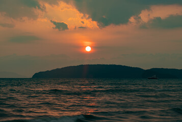 Ao Nang Beach at Sunset