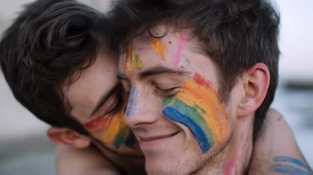 People celebrating pride and diversity