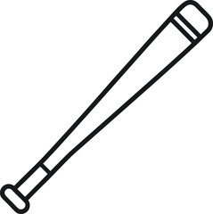 baseball bat isolated on transparent background