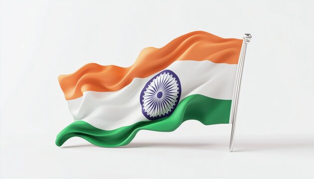 Celebration Of Indian Independence Day - A Day To Commemorate The Freedom And Sovereignty Of India From British Colonial Rule.