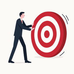 vector manager chasing target