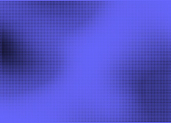 Vector bitmap background, Vector soft halftone background with blurred blue tones, pixelated abstract texture, smooth digital bitmap pattern