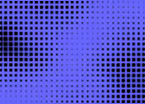 Vector bitmap background, Vector soft halftone background with blurred blue tones, pixelated abstract texture, smooth digital bitmap pattern