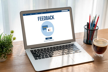 Customer feedback and review analysis by modish computer software for corporate business