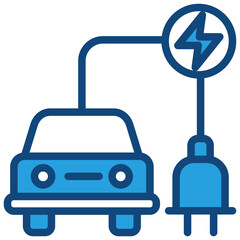 Electric Car Icon