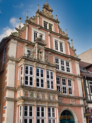 Fototapeta premium Beautiful shot of the Hameln museum in the city of Hameln, Germany