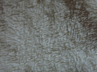 texture of light artificial sheep wool