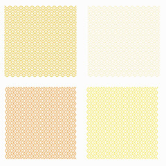 bstract zigzag chevron patterns in yellow orange tones, geometric background textures for design projects and creative application