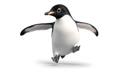 Obraz premium penguin isolated on white