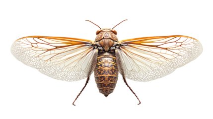 dragonfly isolated on white