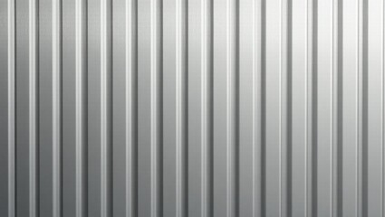 Obraz premium Silent Steel Lines Rise Evenly Reflecting Light and Industrial Elegance