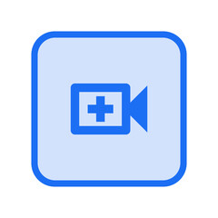 Obraz premium Video Call Outline