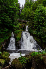 Triberg waterfalls (Triberger Wasserf&auml;lle) - Gutach river, one of Germany's highest waterfalls located in the Black Forest