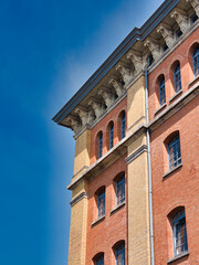 Vertical shot of the Hameln Museum in the city of Hameln, Germany