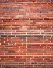 Fototapeta premium Seamless Red Brick Wall Texture for Background and Architectural Use