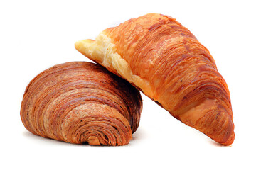 brioche al caffè e brioche vuota, coffee brioche and empty brioche