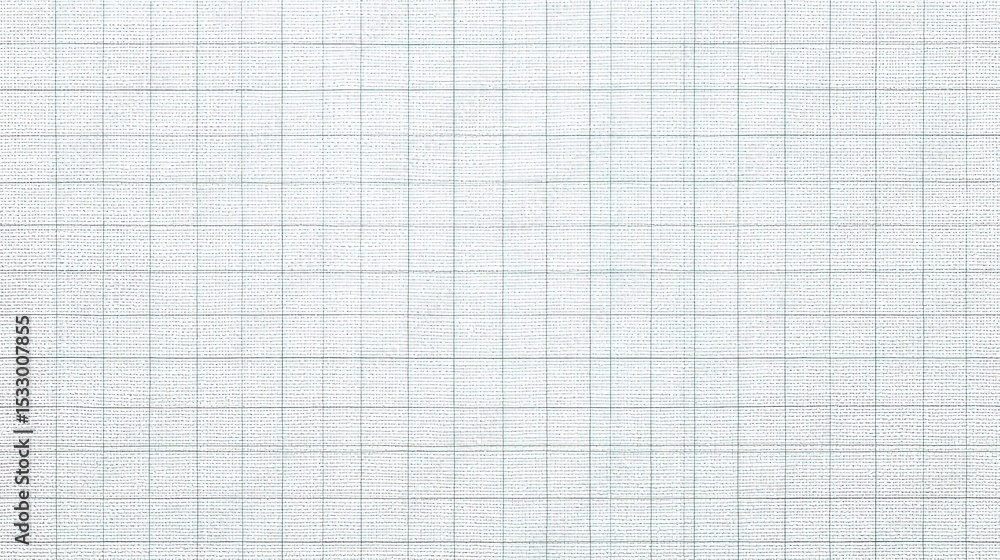 Poster white canvas with faint grey grid lines for artistic projects