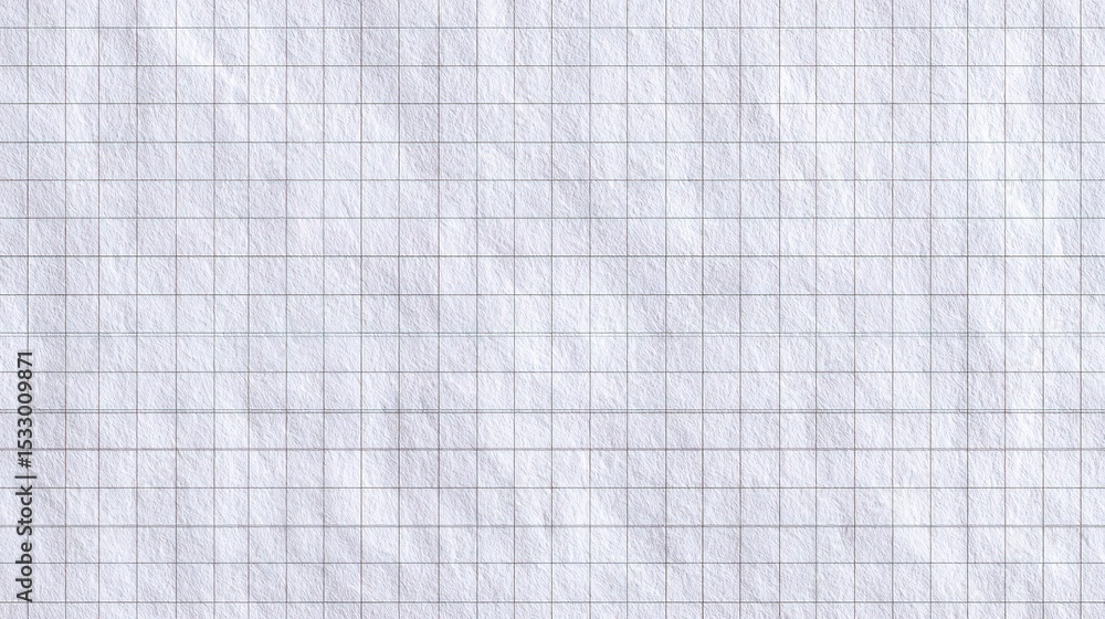 Poster pure white grid paper texture for background and design projects