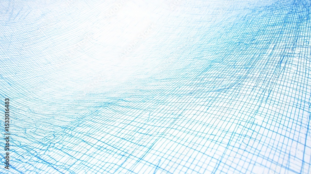 Poster artistic blueprint grid with light texture and neat design