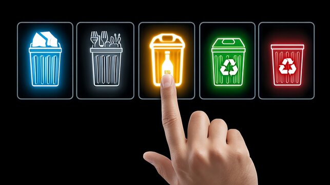 Interactive Recycling System: Touchscreen Interface