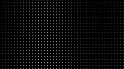 white spinning tiny crosshairs cross on a black background photography contact sheet animated backdrop wallpaper or video overlay 4K graphics element