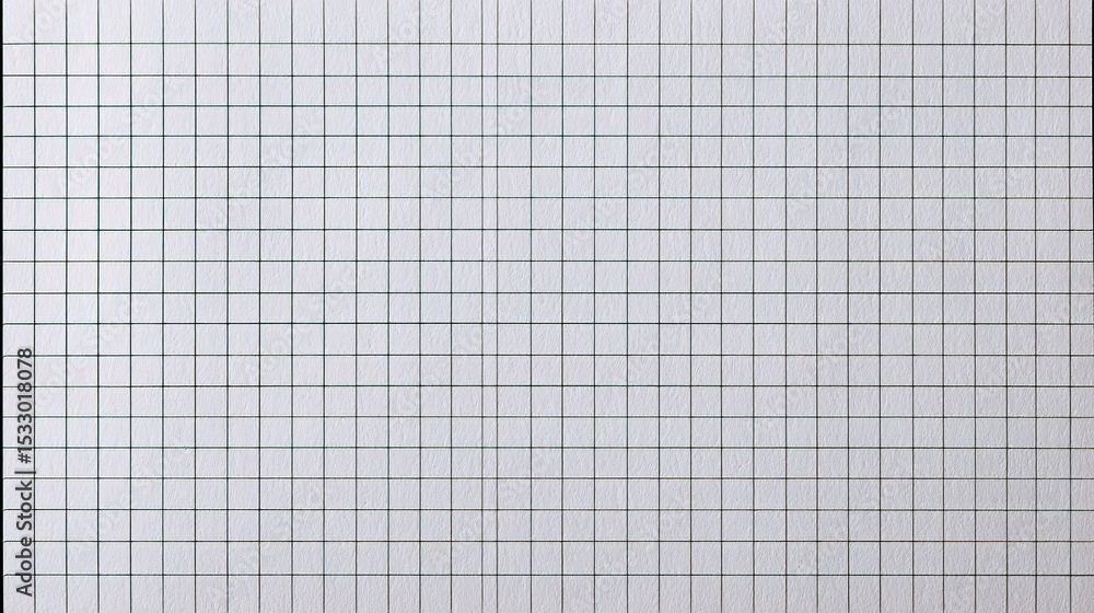 Poster plain white squared grid paper background for design use