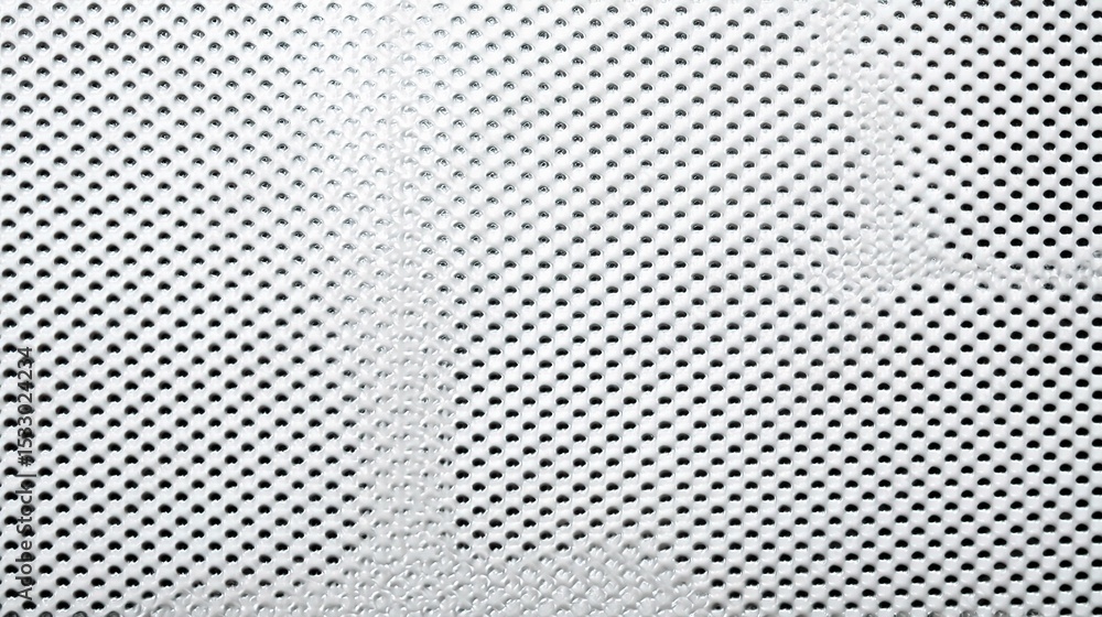 Poster abstract light grey dot pattern matrix with clean repetitive design