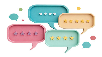 Customer feedback and reviews online business graphic design creative studio digital marketing visual appeal