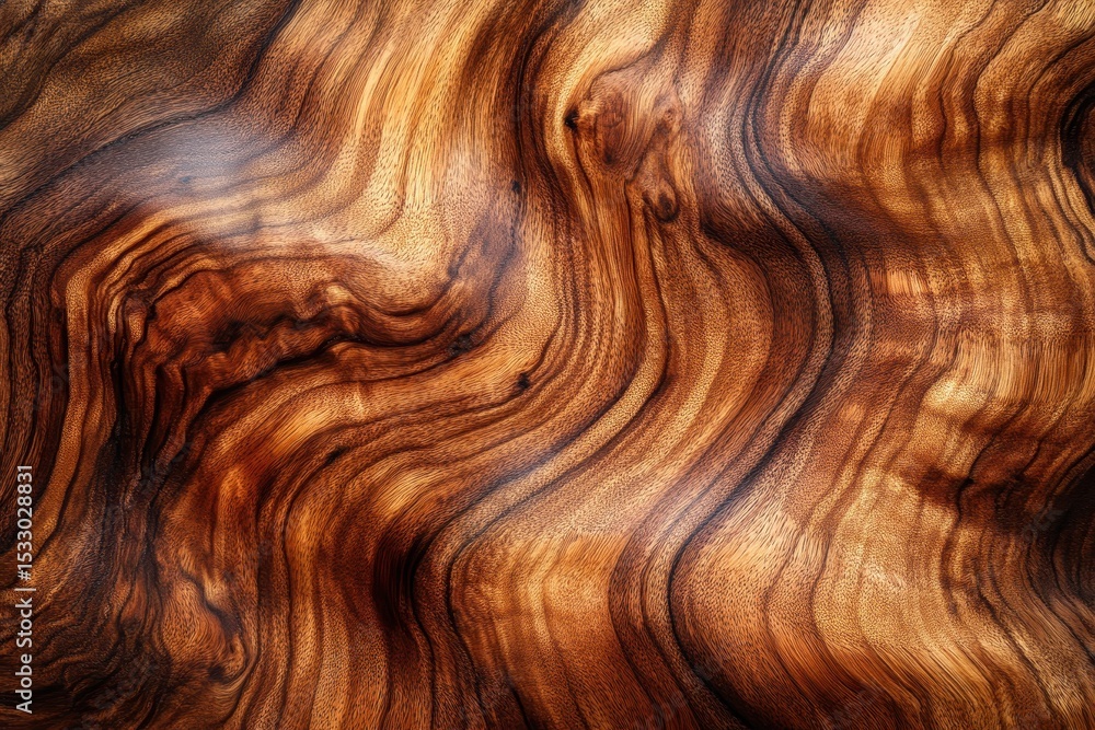 Poster unique wooden surface showcasing intricate patterns and textures from natural wood grain at a close-