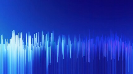 Abstract Blue Gradient Background for Digital Design Projects
