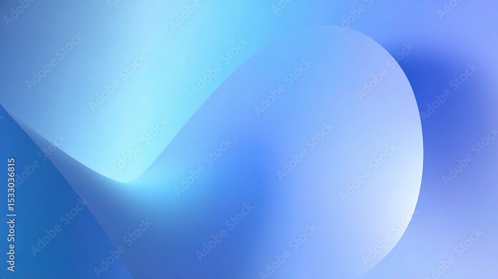 Poster soft blue abstract background with gradient and smooth transition