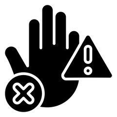 Obraz premium Restrictions Icon