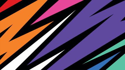 Electric pop shard background