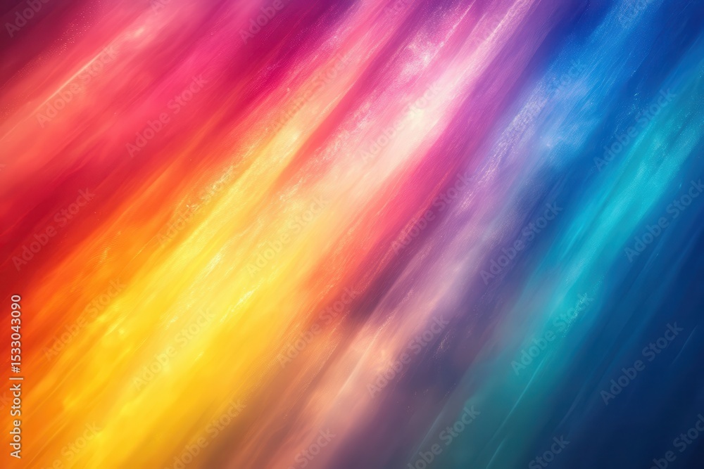 Poster Colorful abstract gradient design showcasing vibrant hues blending harmoniously in a dynamic wave pattern, ideal for backgrounds and artistic projects in various settings