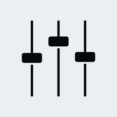 Fine Tune or Settings icon. Options, Adjustment symbol