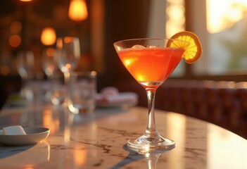 elegant drink polished surface reflections texture glamour sophistication classy beverage luxurious bar table setting, glass, luxury, elegance, cocktail