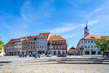 Altstadt, Bischofswerda, Sachsen, Deutschland 