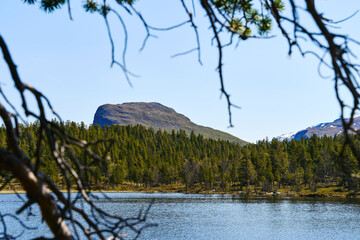 Photography from the Huldrestigen Path by the Valdresflye Scenic Route, Norway, crossing the Jotunheimen Mountains, in June 2025.