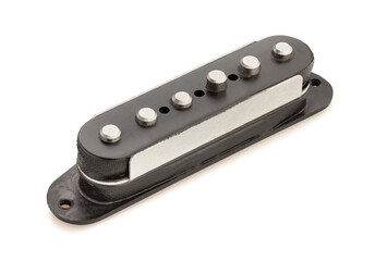 open single coil pickup path isolated on white
