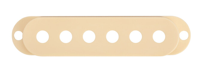 single coil pickup cover path isolated on white