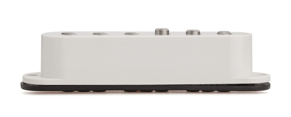 white single coil pickup path isolated on white