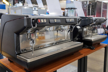 Professional espresso machines with steam wands