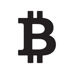 Bitcoin Symbol Illustration A Digital Currency Representation with Distinctive Design Elements and a Strong Association with Cryptocurrency