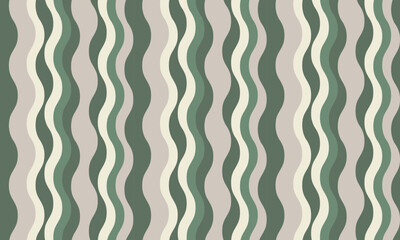 Abstract wavy lines seamless pattern in calming earth tones.  Perfect for textile design, website backgrounds, or any project needing a subtle, flowing texture.