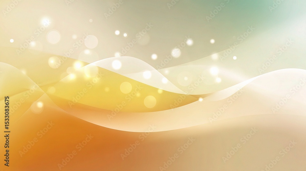 Poster Soft Subtle Gradient Background with Gentle Visual Flow and Light Effects
