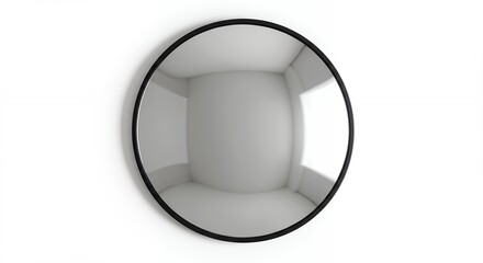 Circular convex mirror