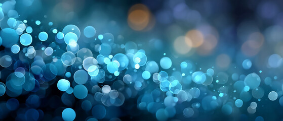 Shimmering celestial orbs dance across dark canvas
