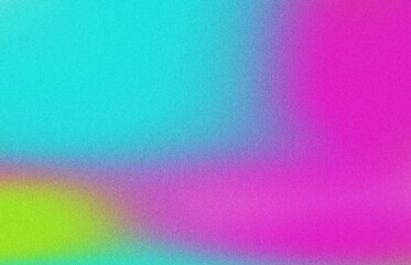 Grainy Noise Texture Colorful Gradient Background Grain Turquoise Pink Green Abstract Pattern Backdrop